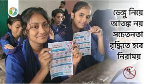 Youth volunteers working together